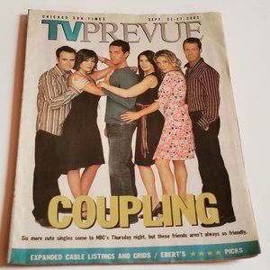 Chicago Sun Times TV Prevue Sept. 21-27, 2003 COUPLING